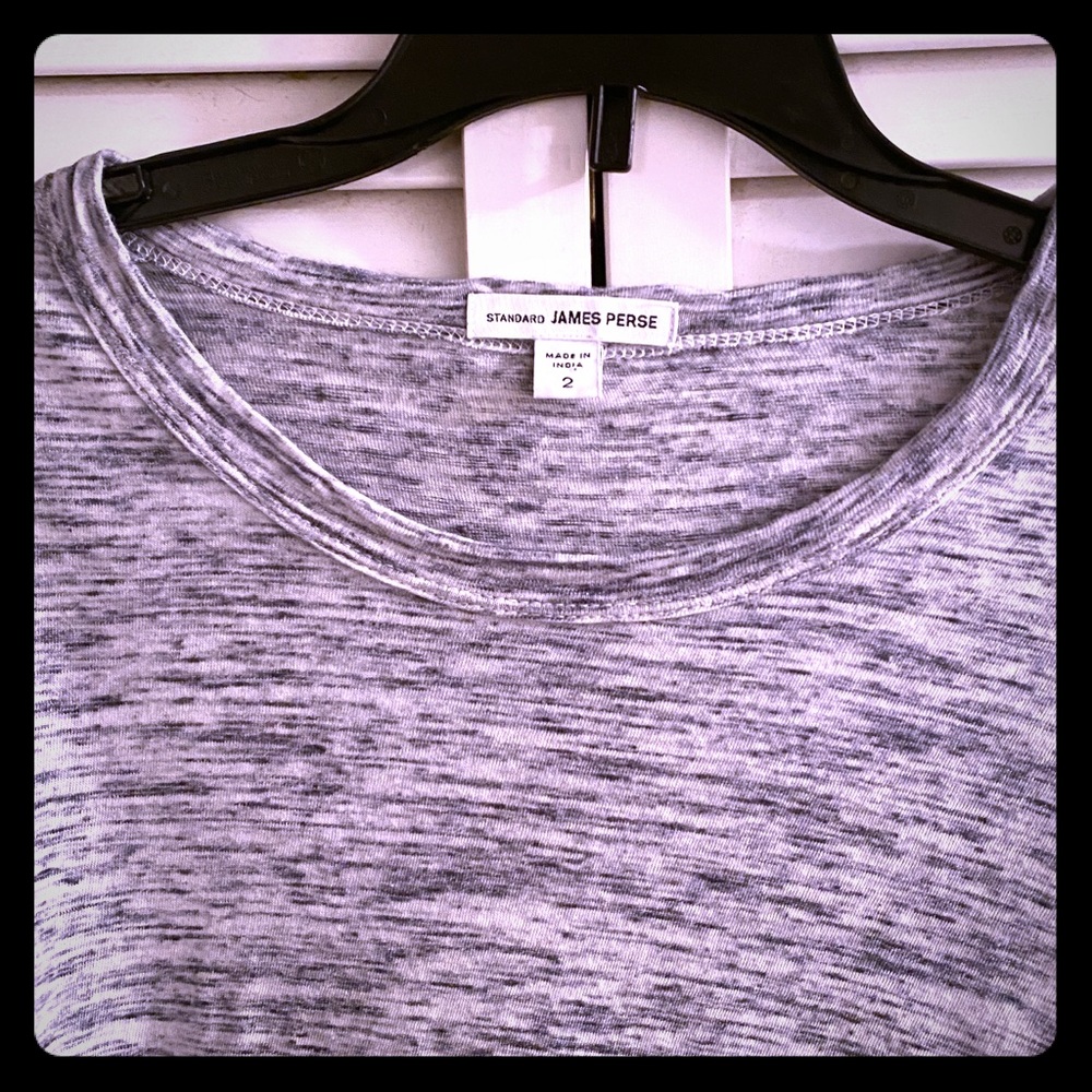 Heather grey James Perse long sleeve shirt!